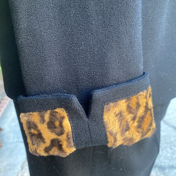 HIGH DRAMA 2 PC PANTS SUITE BLACK COLOR. - Picture 4 of 16